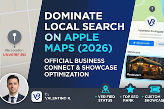 optimize apple maps business connect and design custom showcases
