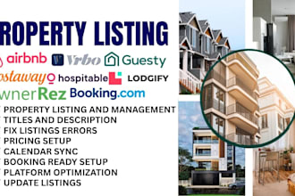 setup listing airbnb booking com lodgify vrbo ownerrez hostaway hospitable