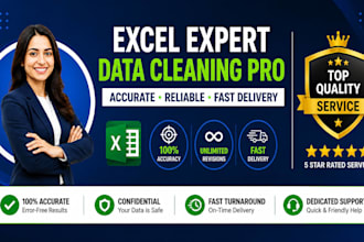 clean, format, and prepare excel data for analysis