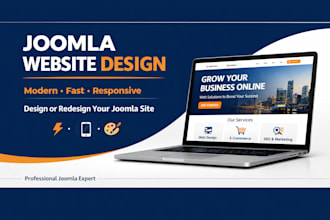 design joomla website redesign website development joomla