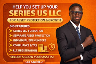 help you set up your series US llc for asset protection and growth