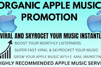 do professional organic apple music promotion for real growth using email ads