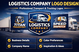 create logistics, trucking, dispatch, freight, moving company website