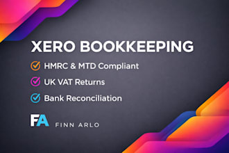 do professional xero bookkeeping UK vat mtd hmrc compliance service online