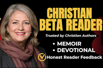 christian romance novel alpha or beta reader critique memoir biography self help