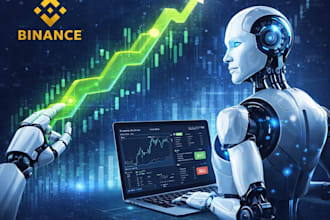 create a profitable crypto trading bot for binance or kraken