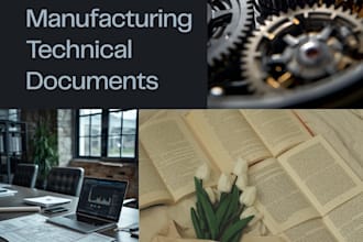 edit engineering and manufacturing technical reports