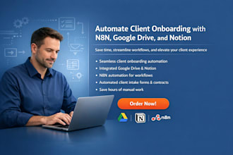 automate client onboarding with n8n forms google drive notion contract