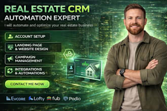 set up real estate crm lofty crm, boldtrail, kvcore, gohighlevel, follow up boss