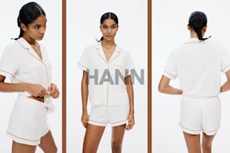 sleepwear tech pack designer for silk and cotton pajamas
