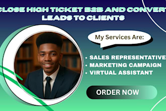 b2b sales closer high ticket sales representative saas sales closer salesperson