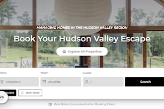 vacation rental website rental website direct booking short term rental website