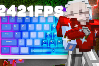 design custom bedwars thumbnails to increase your CTR