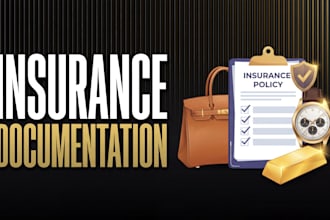 document your luxury collection for insurance scheduling