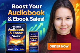 do amazon acx or audible audiobook promotion, kindle ebook to boost sales
