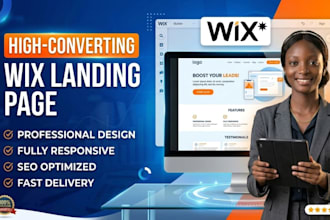 design wix booking page service website wix landing page appointment booking