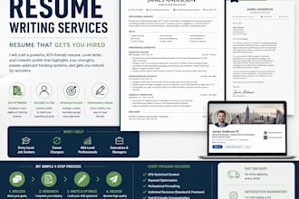write, edit, and optimize your resume and linkedin profile