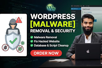 fix wordpress issues, bugs and remove malware or hacked site fast