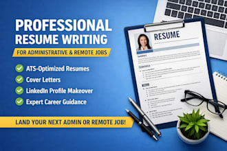 write administrative, executive, virtual, hr assistant, remote jobs resume, cv