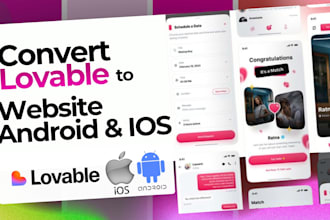 deploy lovable to vercel convert lovable to android ios or wordpress or webflow
