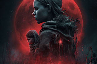 design stunning fantasy, scifi, horror, and book cover art