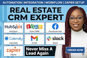 setup connect facebook ads hubspot zoho calendly gmail slack zapier integration