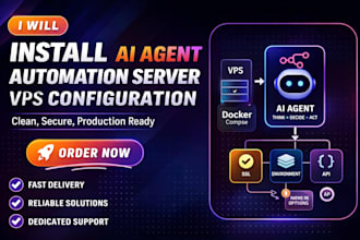 install ai agent automation server vps configuration