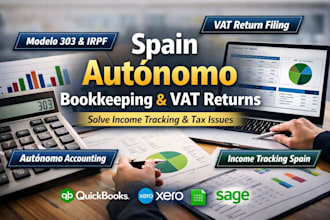 do spain autonomo bookkeeping, vat return to solve income tracking and tax issue