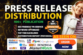 music press release writing and music press release distribution