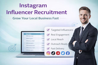 find micro influencers for local business promotion and outreach