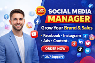 social media manager social media content creator social media strategist