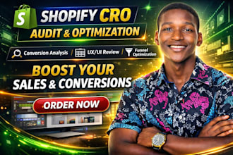 be your shopify dropshipping store manager and cro expert