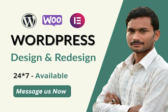 build wordpress business website