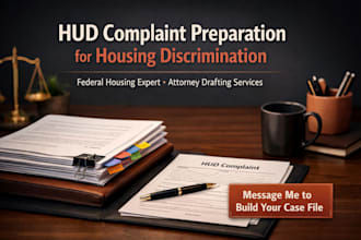 prepare a formal hud complaint for housing discrimination