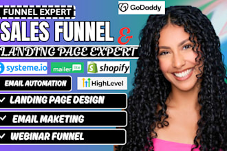 design sales funnel in systeme io, clickfunnel, gohighlevel