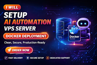 setup ai automation vps server docker deployment