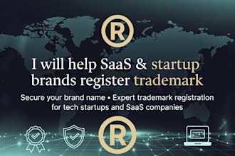 help saas and startup brands register trademark