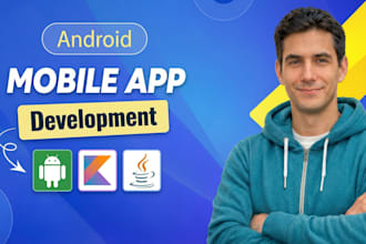 build custom android app using kotlin or java