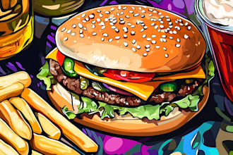 do food pop art of your food pop art