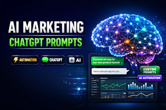 create ai marketing strategy, chatgpt prompts, prompt engineering, ai automation