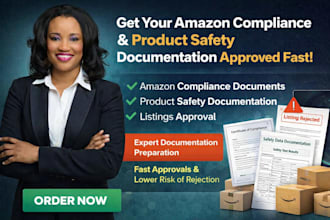 amazon compliance documents product safety data  documentation listings approval
