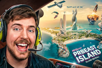 design viral mrbeast style youtube thumbnail for high CTR