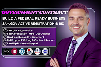 setup your business to be federal ready and win  contract bid