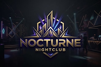 design a bold and stylish nightclub logo