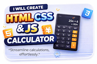 write a source code for an aesthetic calculator in HTML CSS