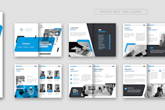 design a professional corporate business brochure