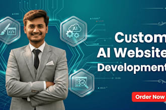 be full stack web developer for ai saas, ai website, ai software