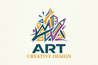 design a creative and artistic logo for your brand