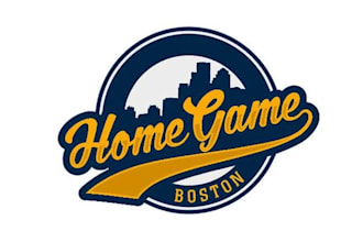 create a capturing classic sports logo for TV show