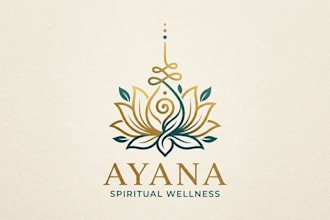 design a meaningful and elegant spiritual logo